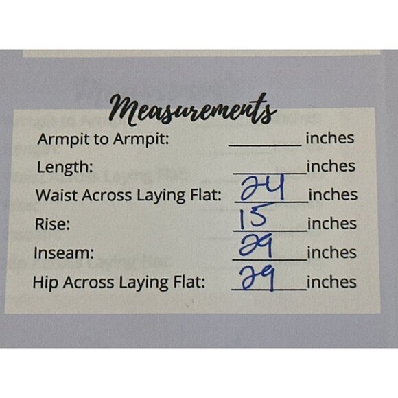 Bespoke Fit dark wash jeans size 24 - Picture 7 of 7